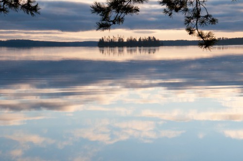 Solnedgång över Innaren